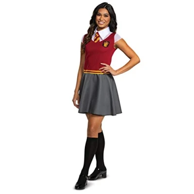 Abbildung von Disguise Damen Gryffindor, rot &amp; grau, Medium (8 10) US