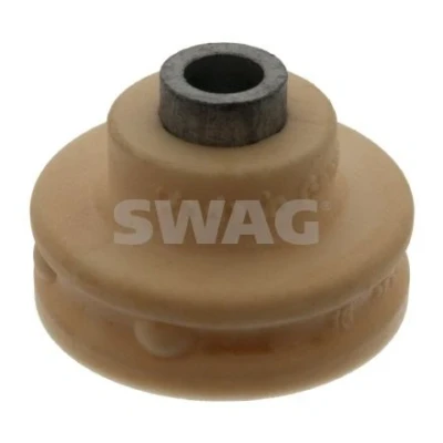 Abbildung von SWAG 20 93 6779 Federbeinstützlager Hinterachse, unten ohne Kugellager Metall, PU (Polyurethan) BMW: 3 Touring, Saloon, 1 Hatchback
