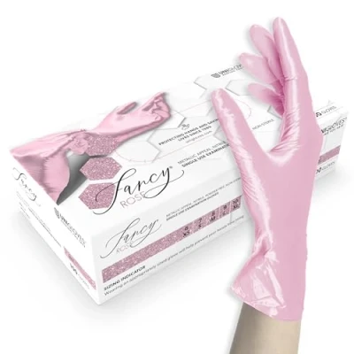 Abbildung von FANCY ROSE Nitrilhandschuhe L 100 Handschuhe