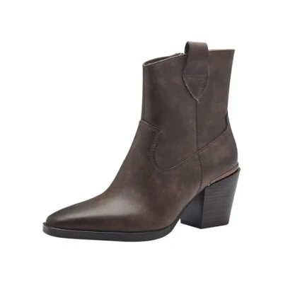 Abbildung von Marco Tozzi Stiefelette, Damen, Größe: 40, Mocca Schuhe