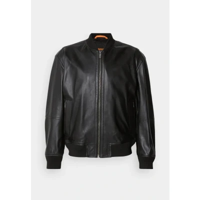 Abbildung von BOSS Jobrice Bomberjacke, Herren, Größe: 56, Black