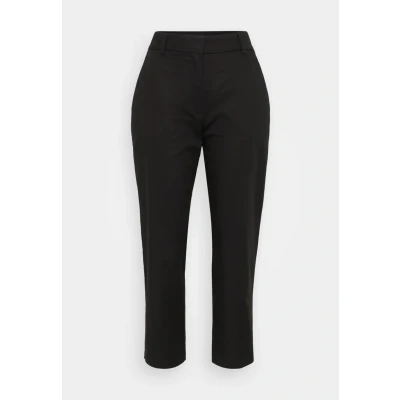 Abbildung von Tommy Hilfiger SLIM Straight Stoffhose, Damen, Größe: 32, Black