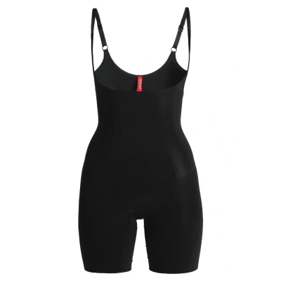 Abbildung von Spanx Oncore Openbust Midthigh Bodysuit Body, Damen, Größe: 34 36, Very black