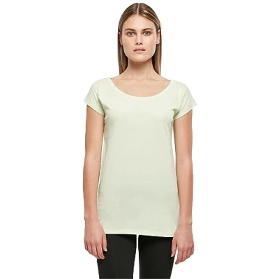 Abbildung von Build your Brand Damen BB013 Ladies Wide Neck Tee T Shirt, lightmint, S