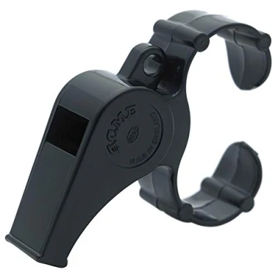 Abbildung von ACME 660F Thunderer Kunststoffpfeife mit Fingergriff, regulär, Schwarz