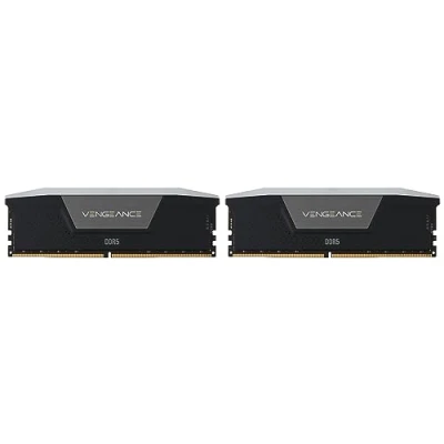 Abbildung von Corsair VENGEANCE RGB DDR5 RAM 64GB (2x32GB) 5200MHz CL40 Intel XMP iCUE Kompatibel Computer Speicher Schwarz (CMH64GX5M2B5200C40)