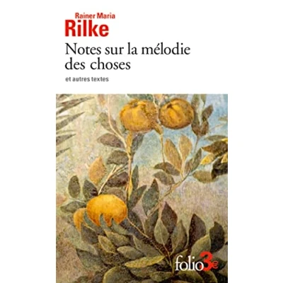 Abbildung von Notes sur la mélodie des choses et autres textes