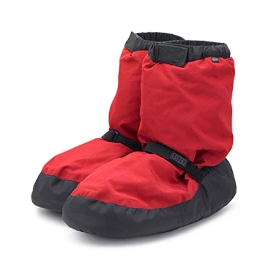Abbildung von Bloch Damen Warm Up Bootie Tanzschuh, Rot/Ausflug, einfarbig (Getaway Solids), Medium
