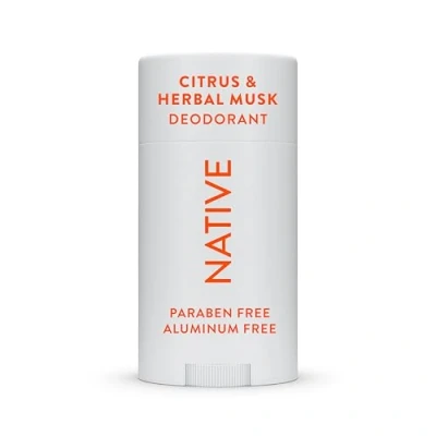 Abbildung von Native Deodorant Natural Vegan, Gluten Free, Cruelty Free of Aluminum, Parabens &amp; Sulfates Born in the USA Citrus Herbal Musk