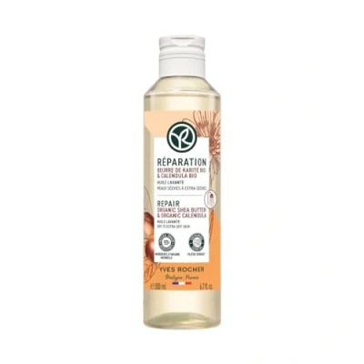 Abbildung von Yves Rocher Reinigungsöl 200 ml Sanftes Wohlgefühl für trockene bis extratrockene Haut