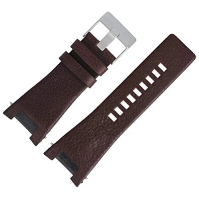 Abbildung von Diesel Uhrenarmband 18mm Leder Braun DZ 4246