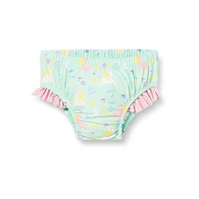 Abbildung von Playshoes Unisex Kinder Uv schutz Windelhose Badehose Schwimmhose Badebekleidung, Mint, 86 92 EU