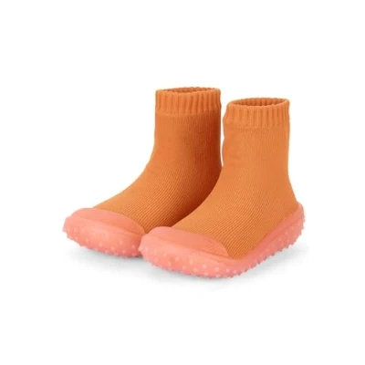 Abbildung von Sterntaler Adventure Socks uni Unisex Babysocken mit transparenter profilierter Gummisohle einfarbig goldbraun, 24