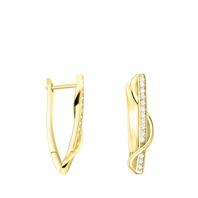 Abbildung von Sofia Milani Ohrringe, Damen, Größe: One Size, Gold coloured