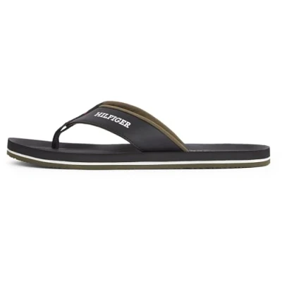Abbildung von Tommy Hilfiger Comfort Zehentrenner, Herren, Größe: 40, Black Schuhe