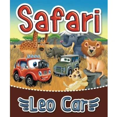 Abbildung von Leo Car auf Safari: Safari Buch für Kinder Tiere Afrikas Abenteuergeschichten (Die erstaunlichen Abenteuer des roten Autos Leo)