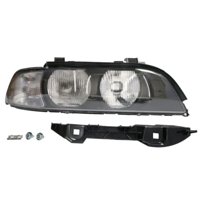 Abbildung von TYC 20 0379 15 2 Scheinwerfer rechts HB3, H7 weiß mit Elektromotor, Lampenträger BMW: 5 Saloon, Touring