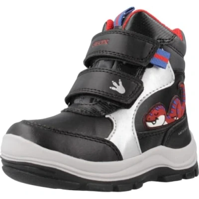 Abbildung von Geox Baby Jungen B FLANFIL ABX Ankle Boot, Black/ROYAL, 24 EU