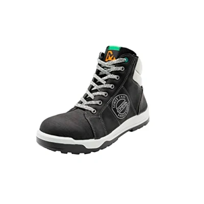 Abbildung von EMMA Safety MM99656948 Street Born Sicherheitsschuhe Metallfreie mit klassischem Sneaker Design Modell: Clyde EU Größe: 48 Farbe: Schwarz Extra weite Passform