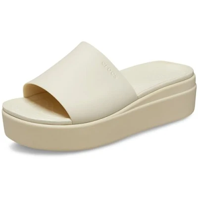 Abbildung von Crocs Brooklyn Badesandale, Damen, Größe: 42.5, Bone Schuhe