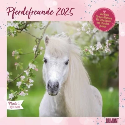 Abbildung von Pferdefreunde 2025 Broschürenkalender Kinder Kalender Format 30 x cm