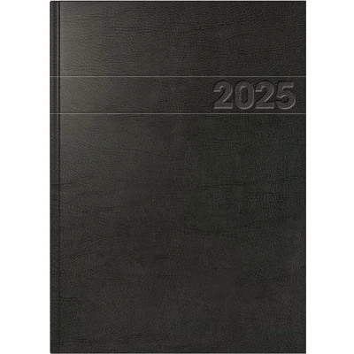 Abbildung von BRUNNEN Buchkalender Modell 787 (2025), 1 Seite = Tag, A4, 416 Seiten, Schaumfolien Einband, innen Hartfolie, schwarz