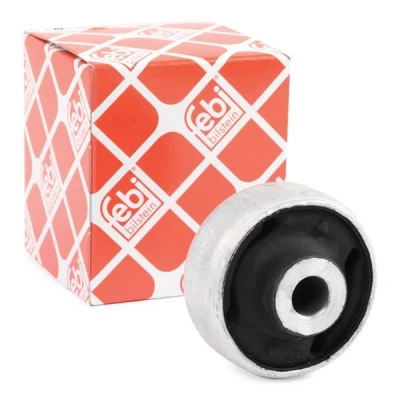Abbildung von FEBI BILSTEIN 36752 Querlenkerlager unten, Vorderachse links, hinten, rechts Gummi Gummimetalllager VOLKSWAGEN: CADDY 3, 4 Kasten
