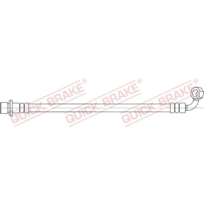 Abbildung von QUICK BRAKE 58.003 Bremsschläuche 240 TOYOTA: Land Cruiser Prado 120