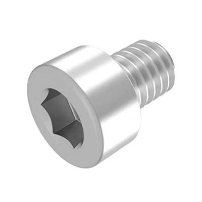 Abbildung von SECCARO Zylinderschraube M4 x 5 mm, Edelstahl V2A VA A2, DIN 912 / ISO 4762, Innensechskant, Vollgewinde, 20 Stück