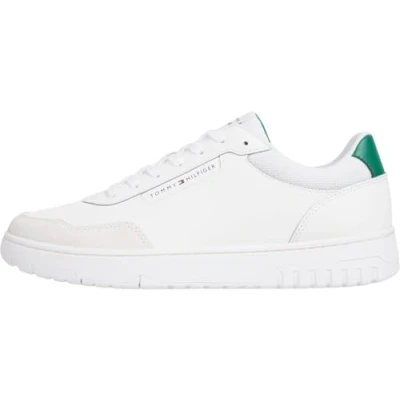Abbildung von Tommy Hilfiger Basket CORE Sneaker low, Herren, Größe: 43, Ecru Schuhe