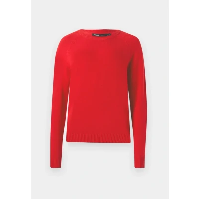 Abbildung von ONLY Onllesly Kings Pullover Strickpullover, Damen, Größe: XS, Salsa