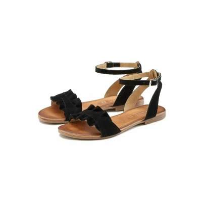 Abbildung von Lascana Riemensandalette, Damen, Größe: 37, Schwarz Schuhe