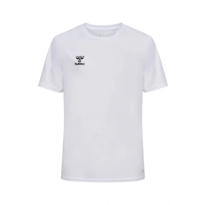 Abbildung von Hummel Essential SS Tshirt basic für Kinder, Größe: 104, White