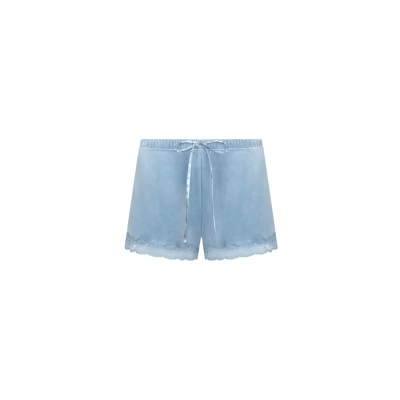 Abbildung von Hunkemöller Nachtwäsche Hose, Damen, Größe: XS, Blue