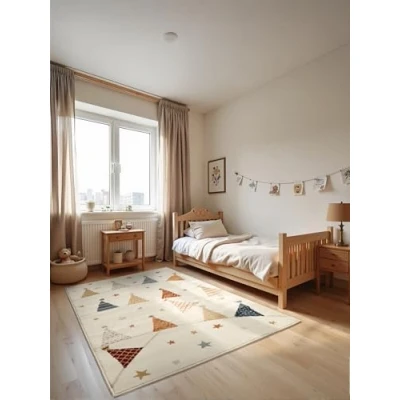 Abbildung von HANSE Home Kinderteppich »Kids Party«, rechteckig, 8 mm Höhe, Spielteppich, fest, Kinderzimmer, Kurzflor, Spielunterlage