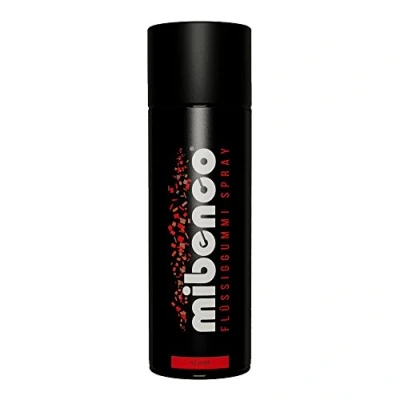 Abbildung von Mibenco 71423020 Lack Rot, matt Spraydose 400ml Flüssiggummi spray