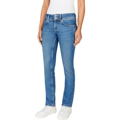 Abbildung von Pepe Jeans SLIM Venus Bootcut, Damen, Größe: 29x30, Blue denim