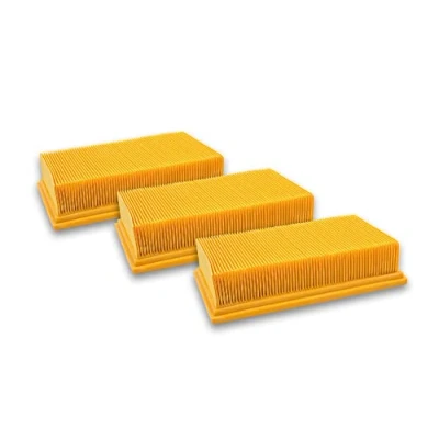 Abbildung von vhbw 3x Flachfaltenfilter kompatibel mit Kärcher NT 25/1 Ap, 35/1 Tact/Te/M, 361 Eco/Te/M, 45/1 Tact/Te/M Staubsauger Filterelement