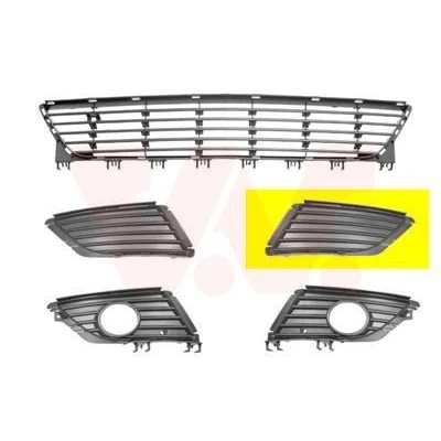 Abbildung von VAN WEZEL 3779591 Lüftungsgitter vorne links für Fahrzeuge ohne Nebelscheinwerfer OPEL: Corsa C Hatchback kfzteile, mister auto, atp autoteile,