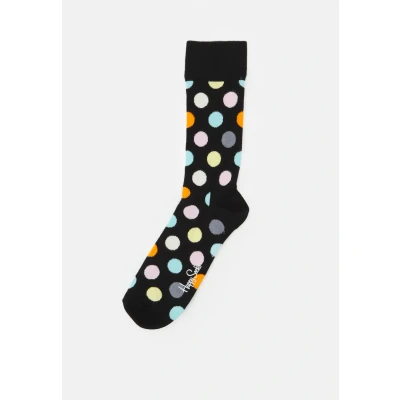 Abbildung von Happy Socks BIG DOT SOCK Unisex Socken, Größe: 41 46, Black multi