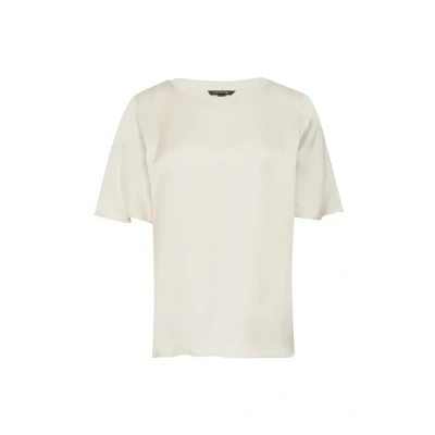 Abbildung von comma Tshirt basic, Damen, Größe: 46, Helles beige