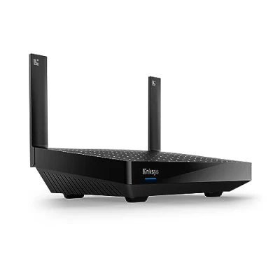 Abbildung von Linksys MR7350 Dual Band Mesh WiFi 6 WLAN Router (AX1800) Funktioniert mit dem Velop System Internet Kinderschutzfunktionen über die App