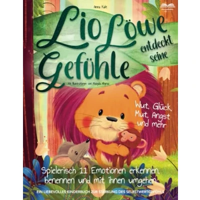 Abbildung von Lio Löwe entdeckt seine Gefühle: Wut, Glück, Mut, Angst und mehr spielerisch 11 Emotionen erkennen, benennen mit ihnen umgehen ein liebevolles Kinderbuch zur Stärkung des Selbstwertgefühls