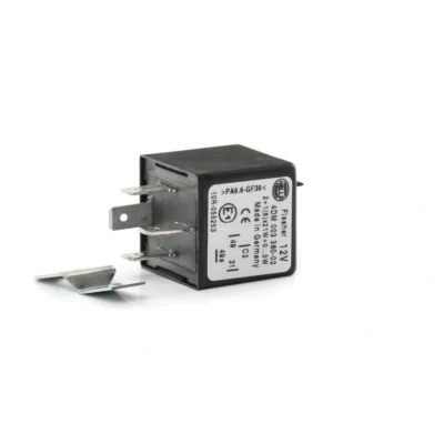 Abbildung von HELLA 4DM 003 360 021 Blinkerrelais 12 mit Halter für Anhänger VOLKSWAGEN: Beetle, GOLF 3, LT 28 35 I Van, AUDI: 80 B4 Saloon, A6 C4 Avant