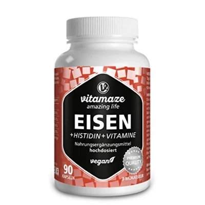 Abbildung von Eisen 20 mg+Histidin+Vitamine C/B9/B12 Kapseln