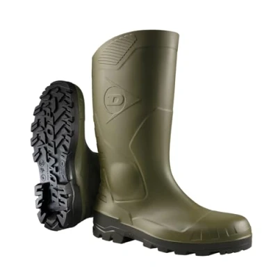 Abbildung von Dunlop Protective Footwear Devon full safety Unisex Erwachsene Gummistiefel, Grün 37 EU