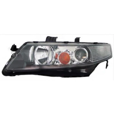 Abbildung von TYC 20 0448 05 2 Scheinwerfer links H1/H1 gelb mit Lampenträger, ohne Elektromotor HONDA: Accord 7 Limousine, Tourer