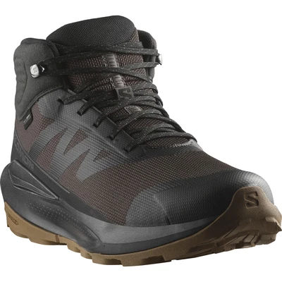 Abbildung von Salomon Elixir TOUR MID WP Hikingschuh, Herren, Größe: 49 1/3, Phantom/black/asphalt Schuhe