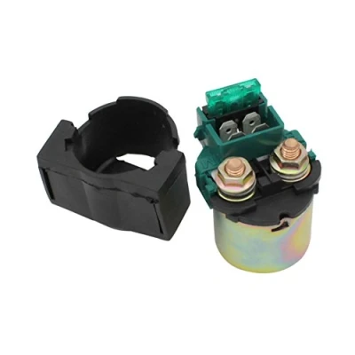 Abbildung von Cyleto Motorrad Anlasserrelais Starterrelais Magnetschalter für Kawasaki EN500 Vulcan 500 1990 1996 EX500 Ninja 500R 1987 2009