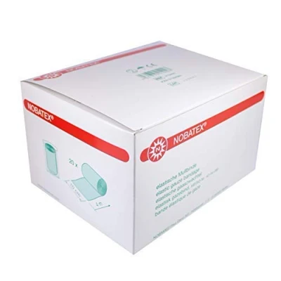 Abbildung von Nobatex elastische Mullbinden in Folie 20 Stück 4m x 10cm